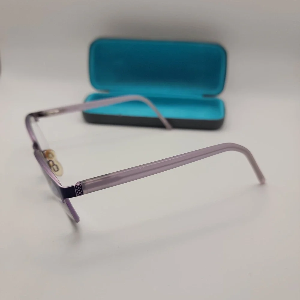 Marchon NYC Junior‎ Eyeglass Frames SF-562 52-16-138 Purple Metal Frames Only